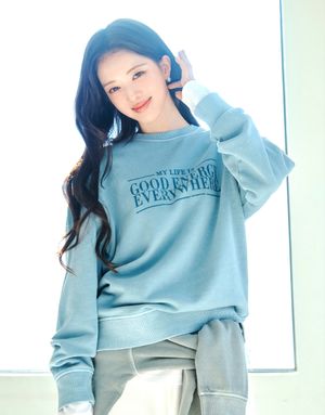 그래픽 워싱 맨투맨 326510 [4color]