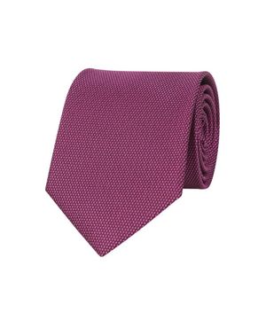 실크혼방 큐빅 원포인트 솔리드 넥타이 바이올렛