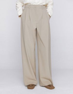 와이드 투턱 슬랙스 416504 [3color]