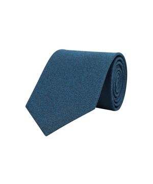 실크혼방 스몰로고 포인트 솔리드 넥타이 민트