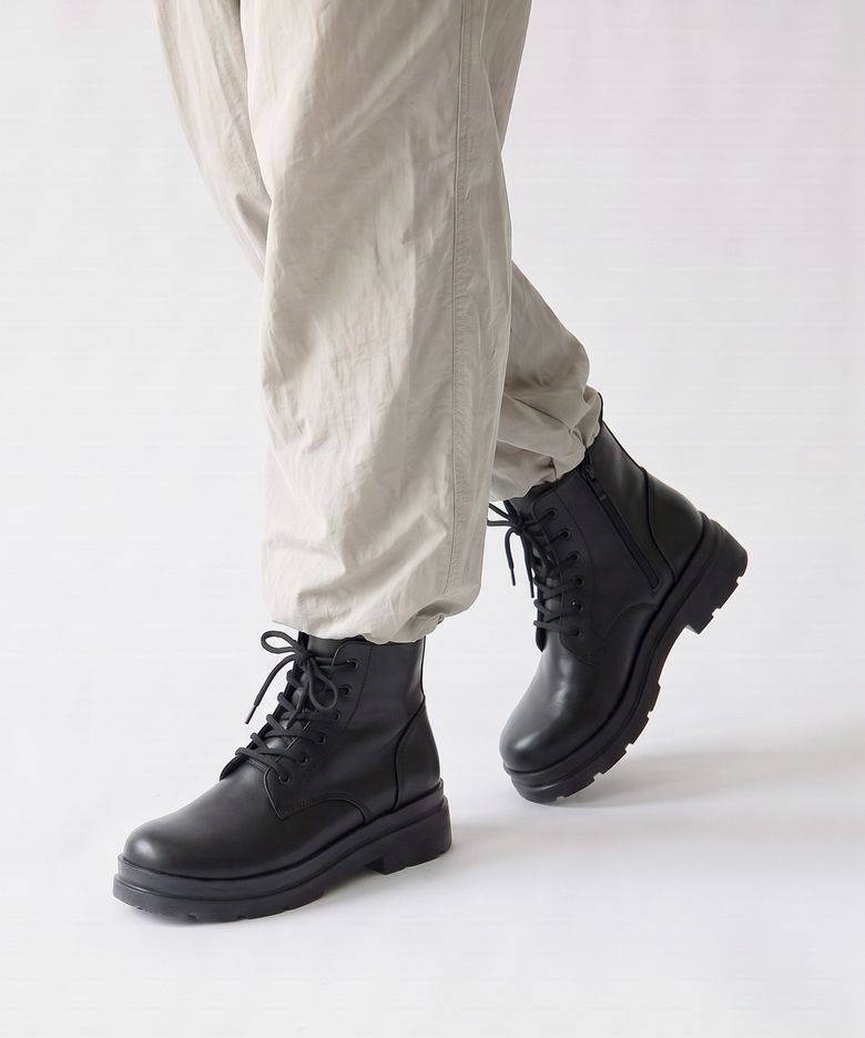 브리엘 몽글 레이스업 워커부츠 (5cm/2colors)