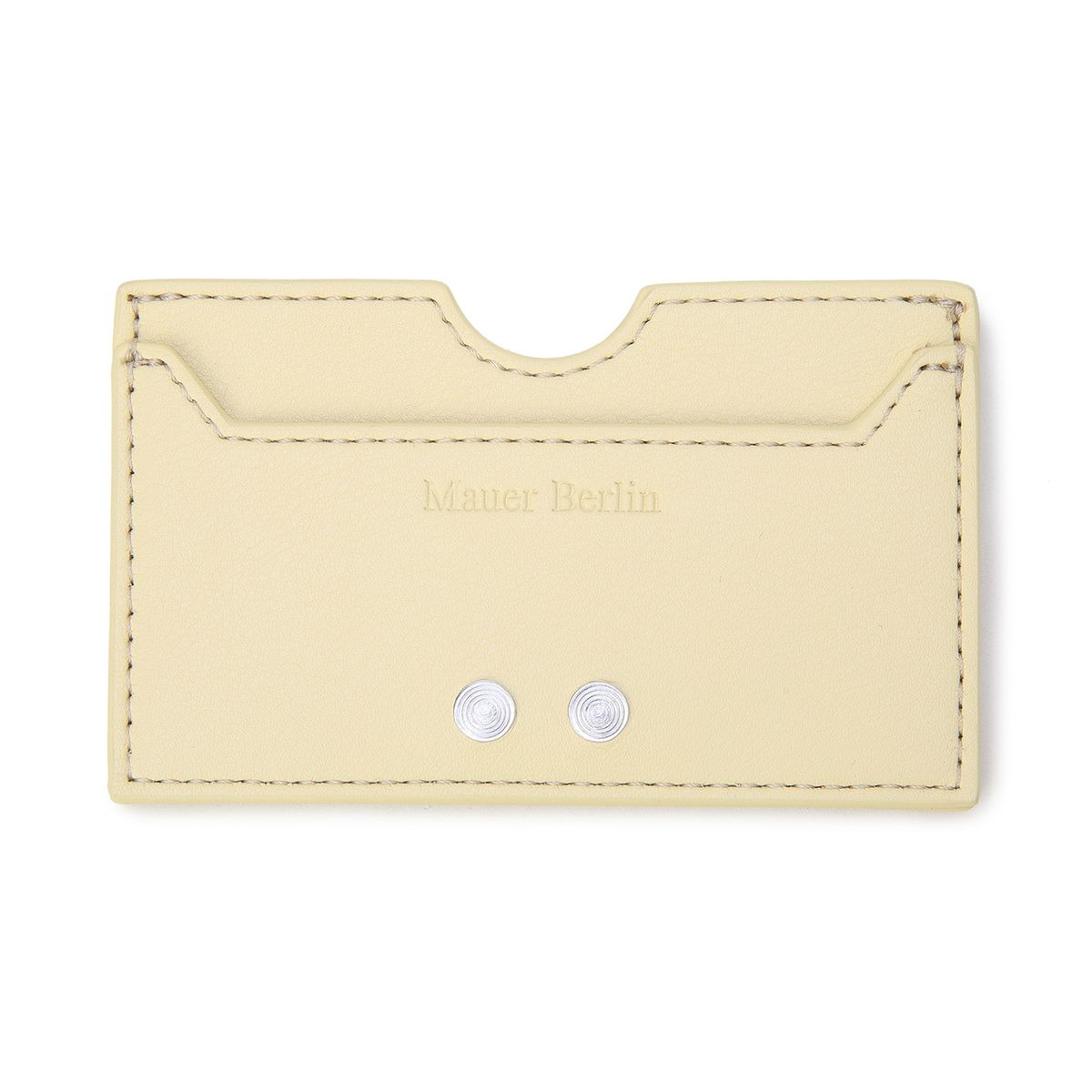마우어(MAUER) Etui Card Holder (CREAM)