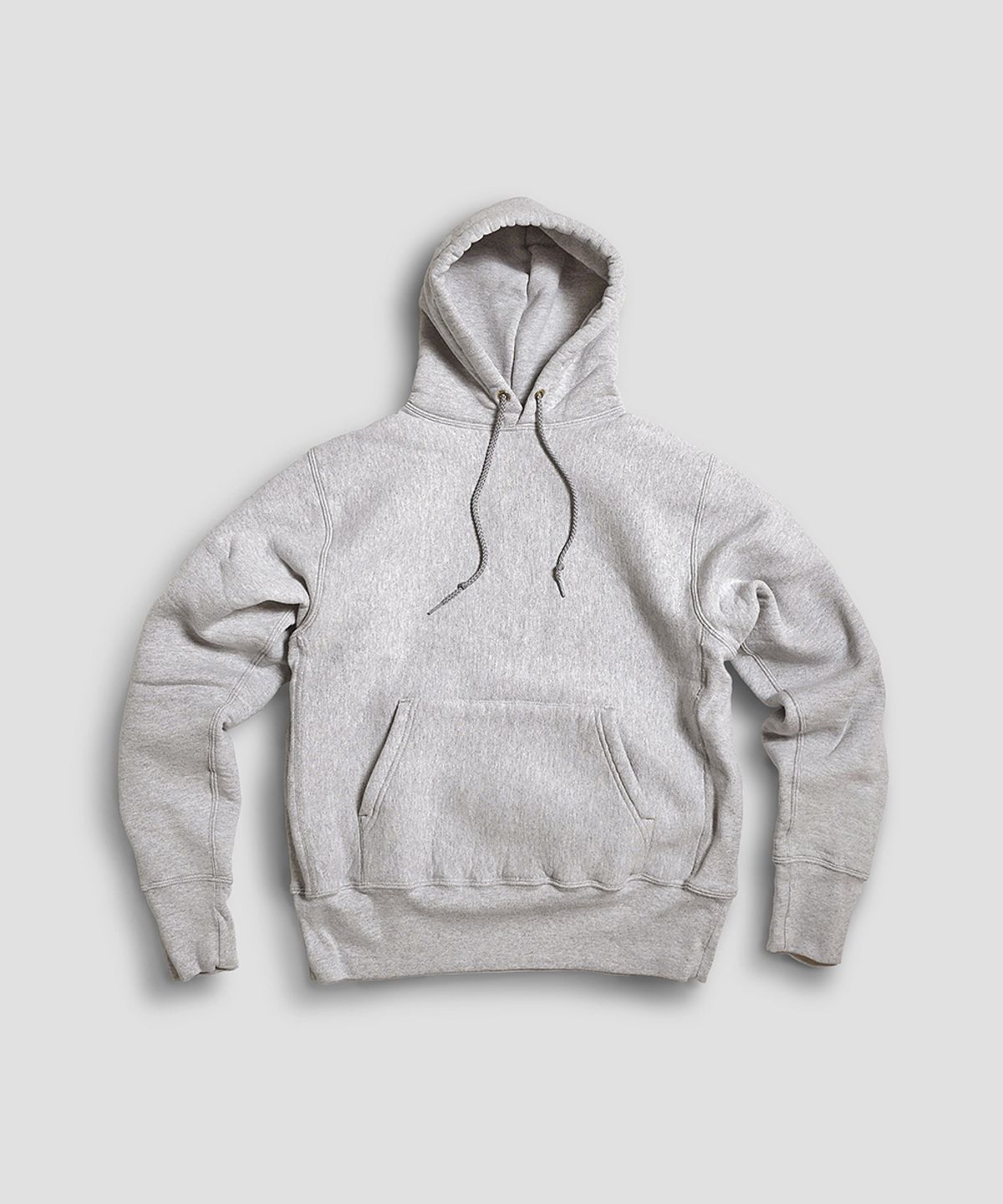 캠버 스포츠웨어(CAMBER SPORTSWEAR) 크로스니트 풀오버 스웻 후디, 헤더그레이