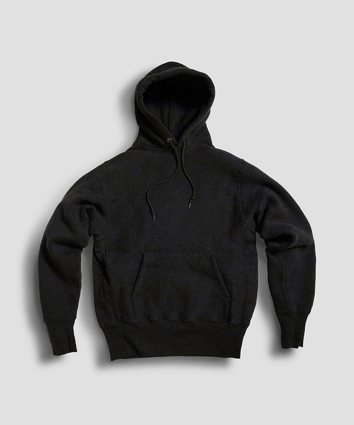 캠버 스포츠웨어(CAMBER SPORTSWEAR) 크로스니트 풀오버 스웻 후디, 블랙