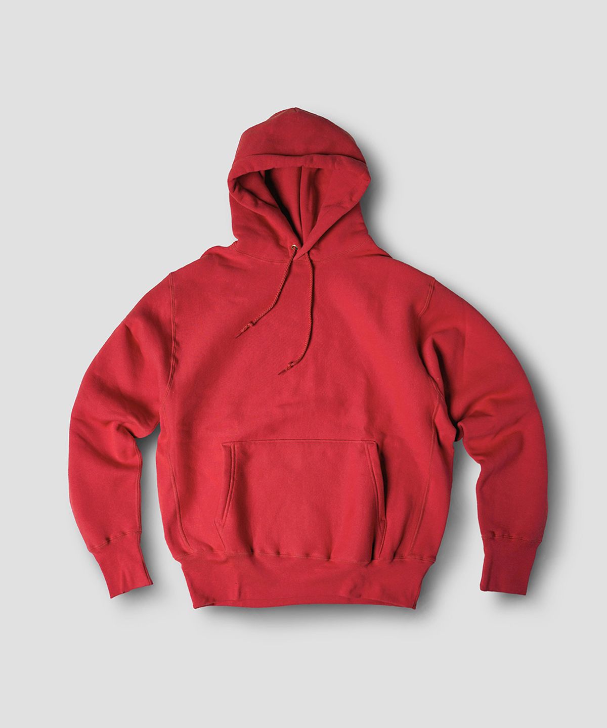 캠버 스포츠웨어(CAMBER SPORTSWEAR) 크로스니트 풀오버 스웻 후디, 레드