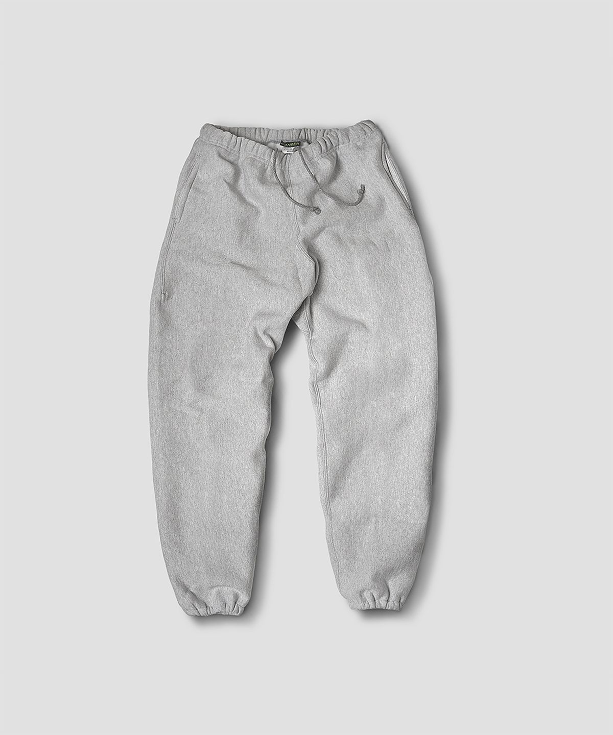 캠버 스포츠웨어(CAMBER SPORTSWEAR) 크로스니트 스웻 팬츠, 헤더그레이