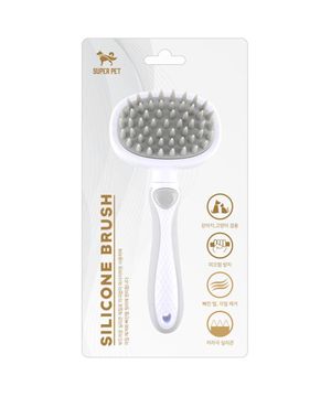 반려동물 실리콘 브러쉬