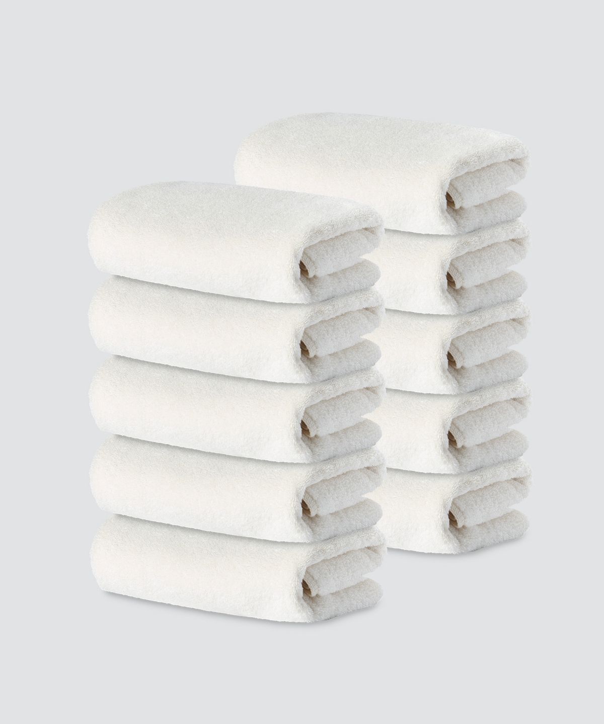 무신사 스탠다드 홈 & 프로덕트(MUSINSA STANDARD HOME & PRODUCTS) 200g 고중량 뱀부얀 호텔 수건 10팩 [아이보리]