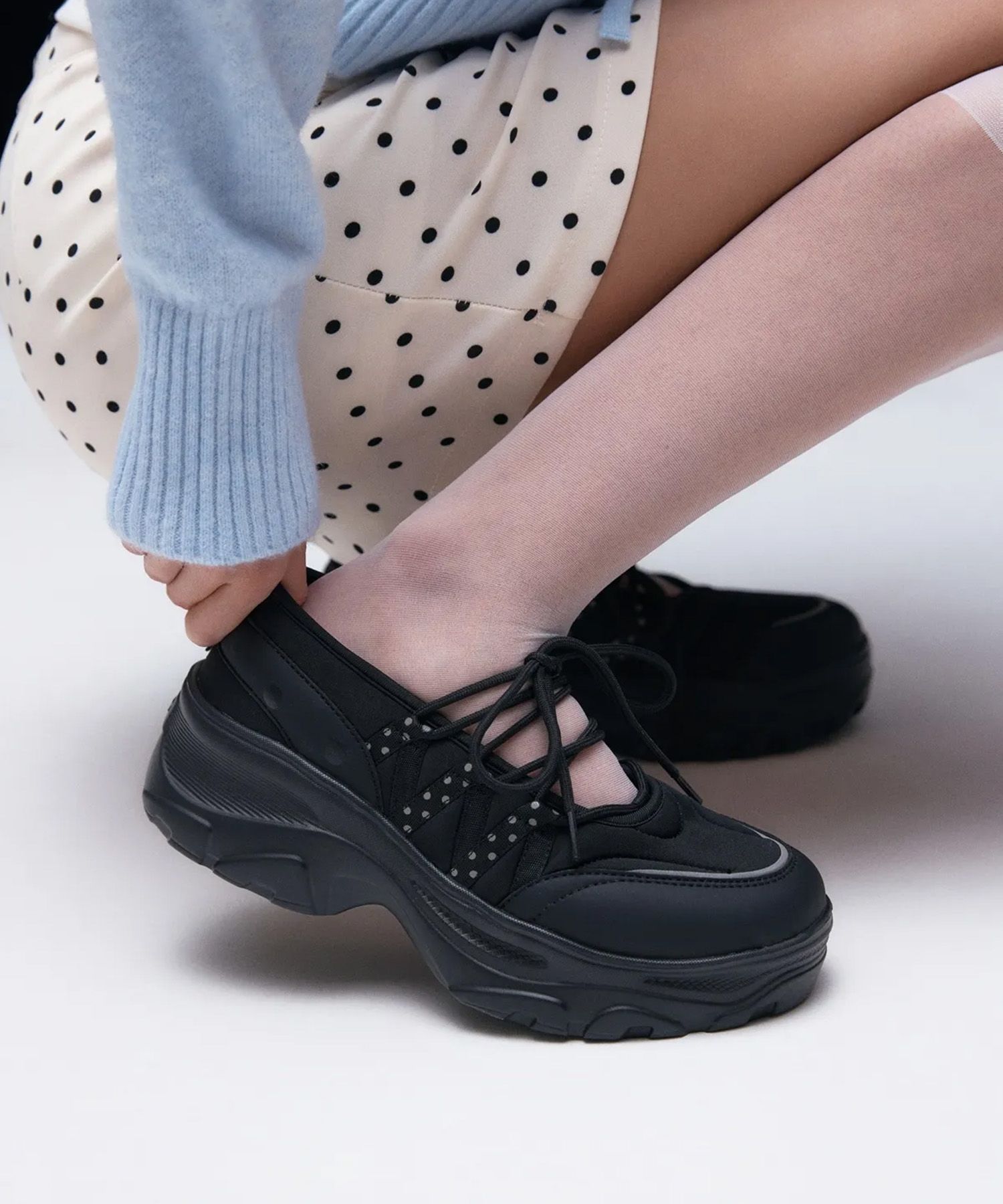 [:DOT EDITION] 로마리 도트 밴딩 메리제인 OZSQGA181B source detail 25