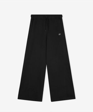 NBMLG2W432 / WOMEN 경량 이중직 오버 와이드 팬츠 (BLACK)