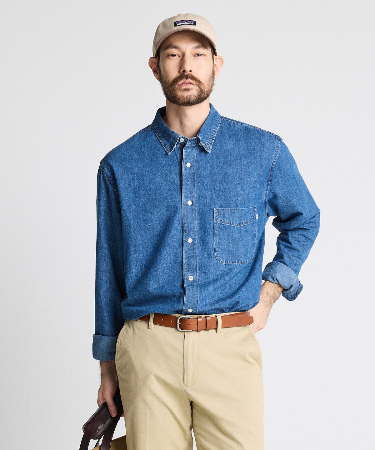 에스티코(STCO) DIEMS 8oz Standard Denim Shirts 인디고 (이지핏)_DDSWZ11ESL
