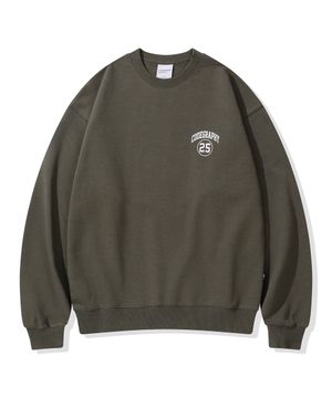 25 CODEGRAPHY 아치로고 맨투맨_카키