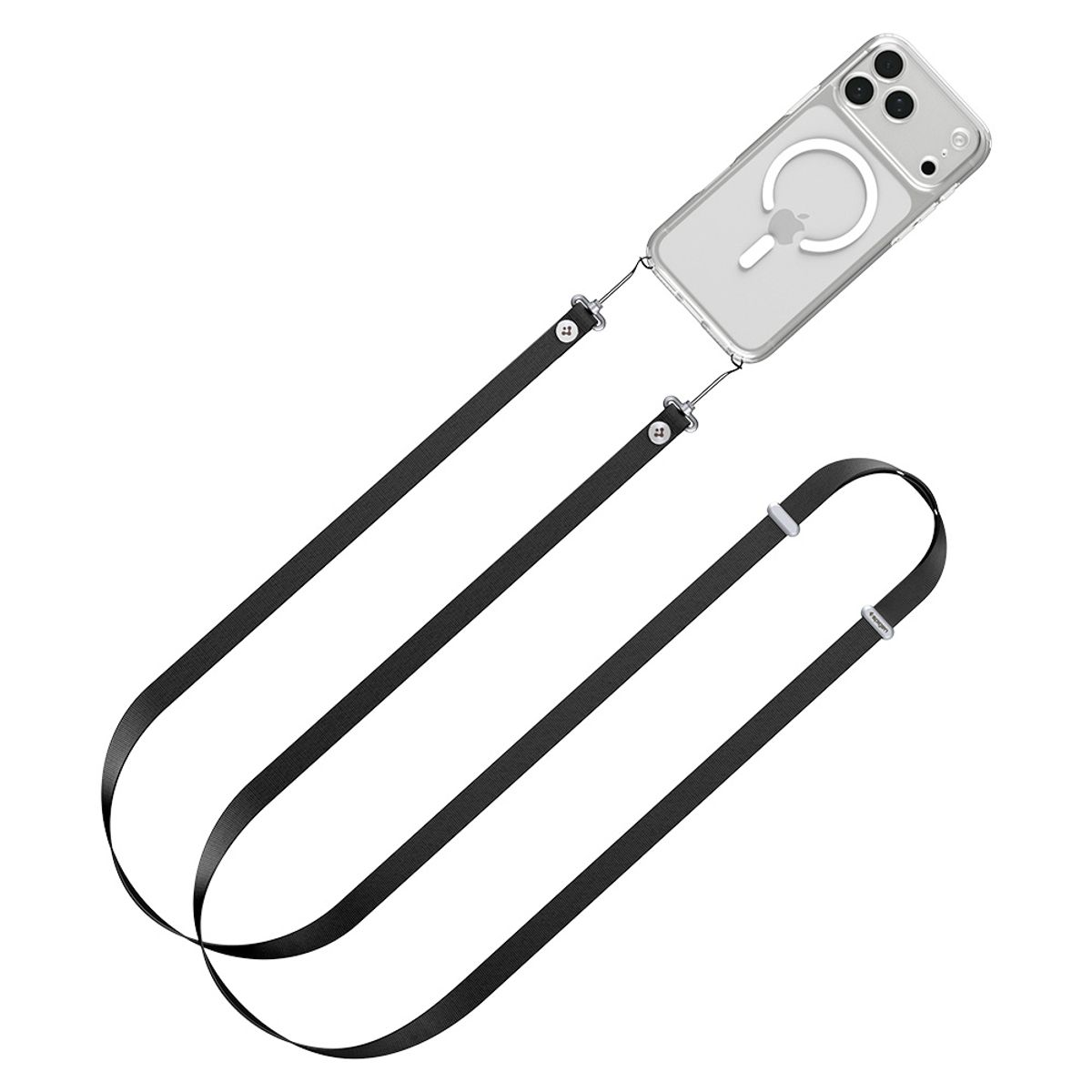 슈피겐(SPIGEN) 핸드폰 스트랩 DA30L 도난방지 자석형 크로스바디 핸드폰줄