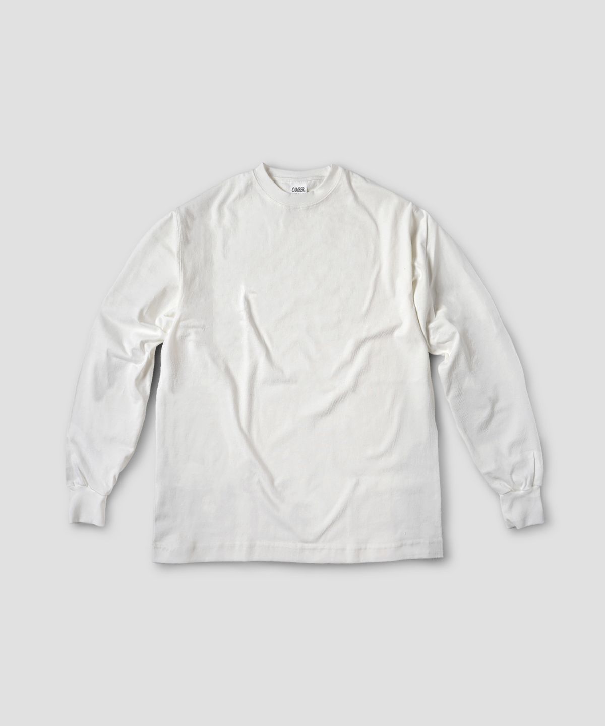 캠버 스포츠웨어(CAMBER SPORTSWEAR) 맥스웨이트 롱슬리브 티셔츠, 화이트
