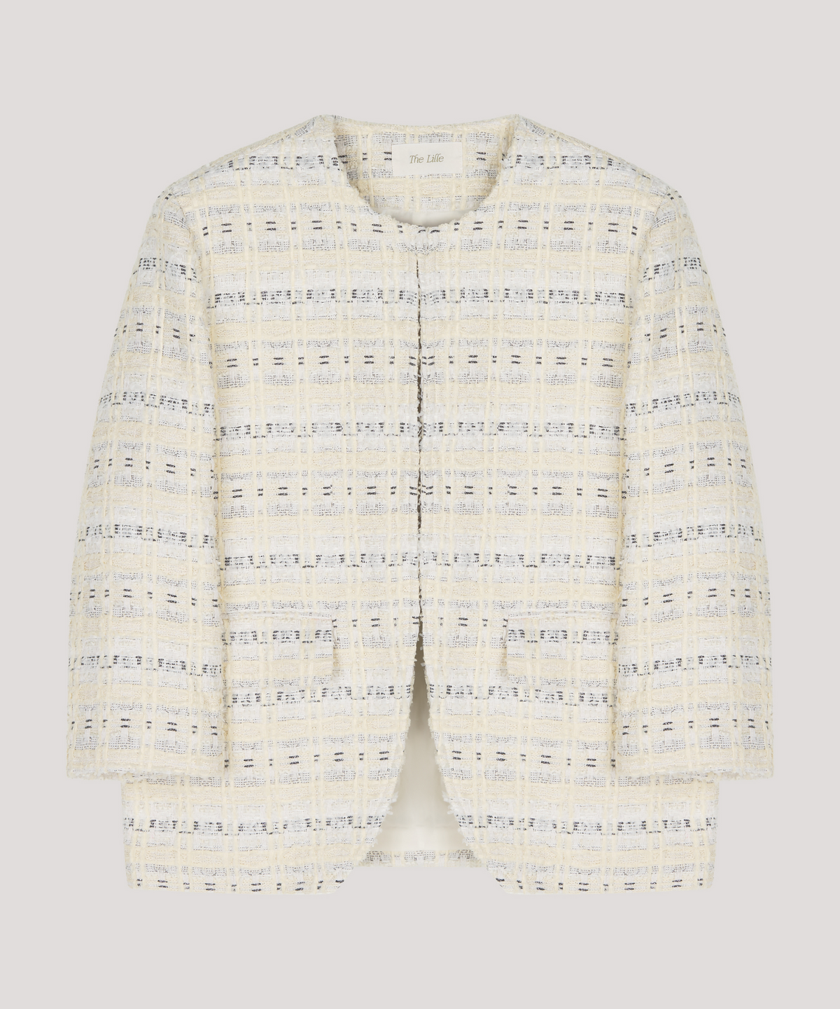 더 릴(THE LILLE) Curved tweed jacket