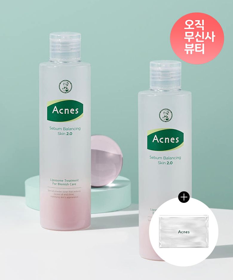 2개 x [기름종이토너] 세범 밸런싱 스킨 2.0 200ml