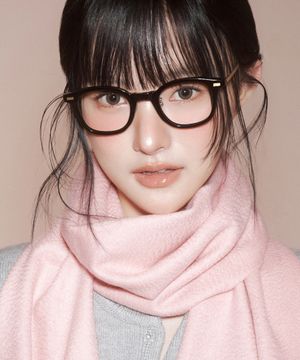 RC X.KAY 블루라이트 안경 GOLD BLACK