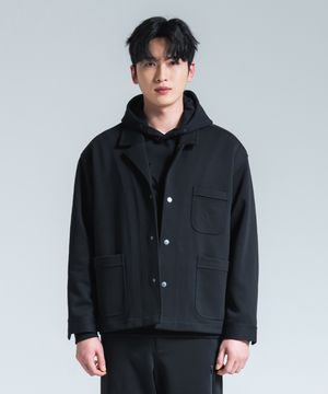 하이브리드 스태그 자켓 블랙