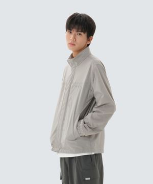 루트 스탠드넥 바람막이 (S26MMRWB64) Gray