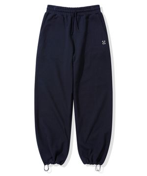 (우먼) 와이드 트레이닝 팬츠_다크네이비