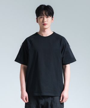 에어로쿨 슬리브포켓 티셔츠 블랙