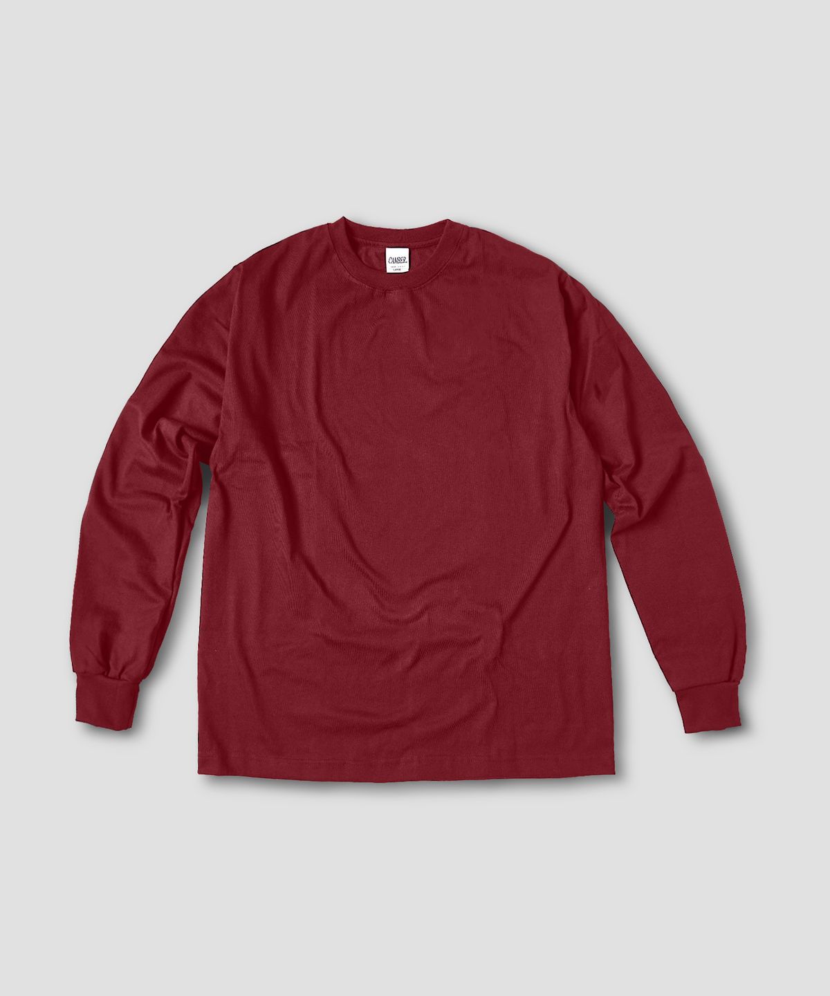 캠버 스포츠웨어(CAMBER SPORTSWEAR) 맥스웨이트 롱슬리브 티셔츠, 버건디