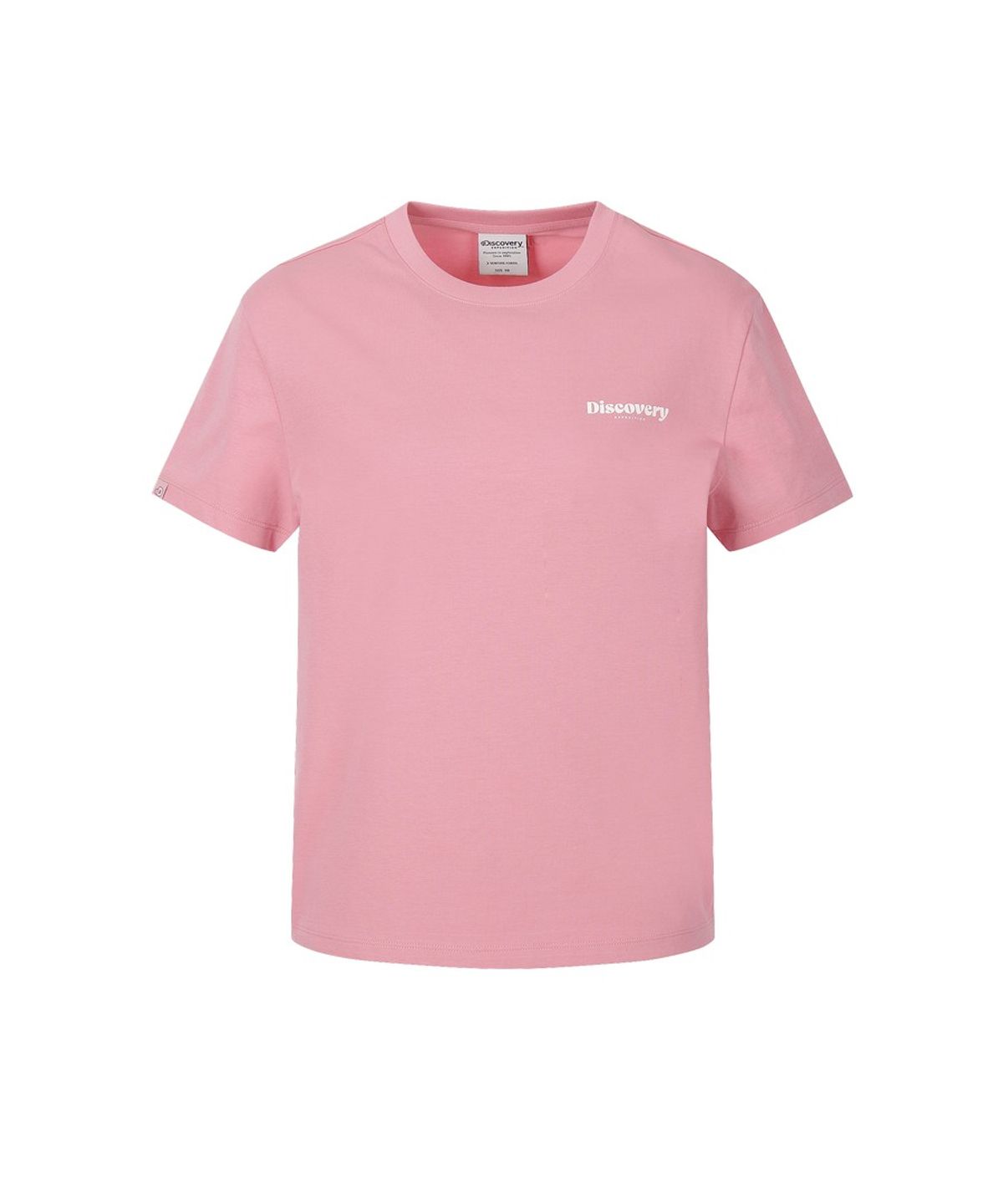 디스커버리 익스페디션(DISCOVERY EXPEDITION) 여성 프레시벤트 에센셜 반팔티셔츠 (PINK)