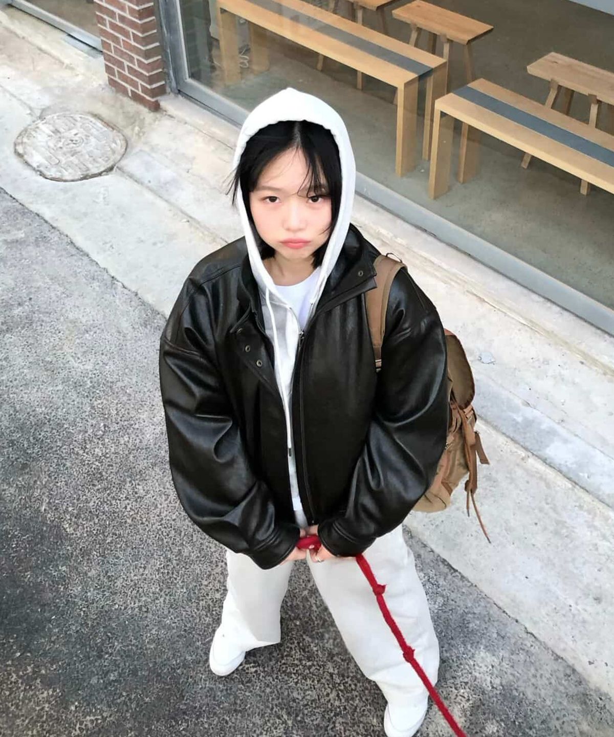 나우(nau) 에센셜 스웻 팬츠 Oatmeal
