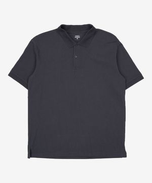 릴렉스 핏 피케 폴로 셔츠 [블랙] L