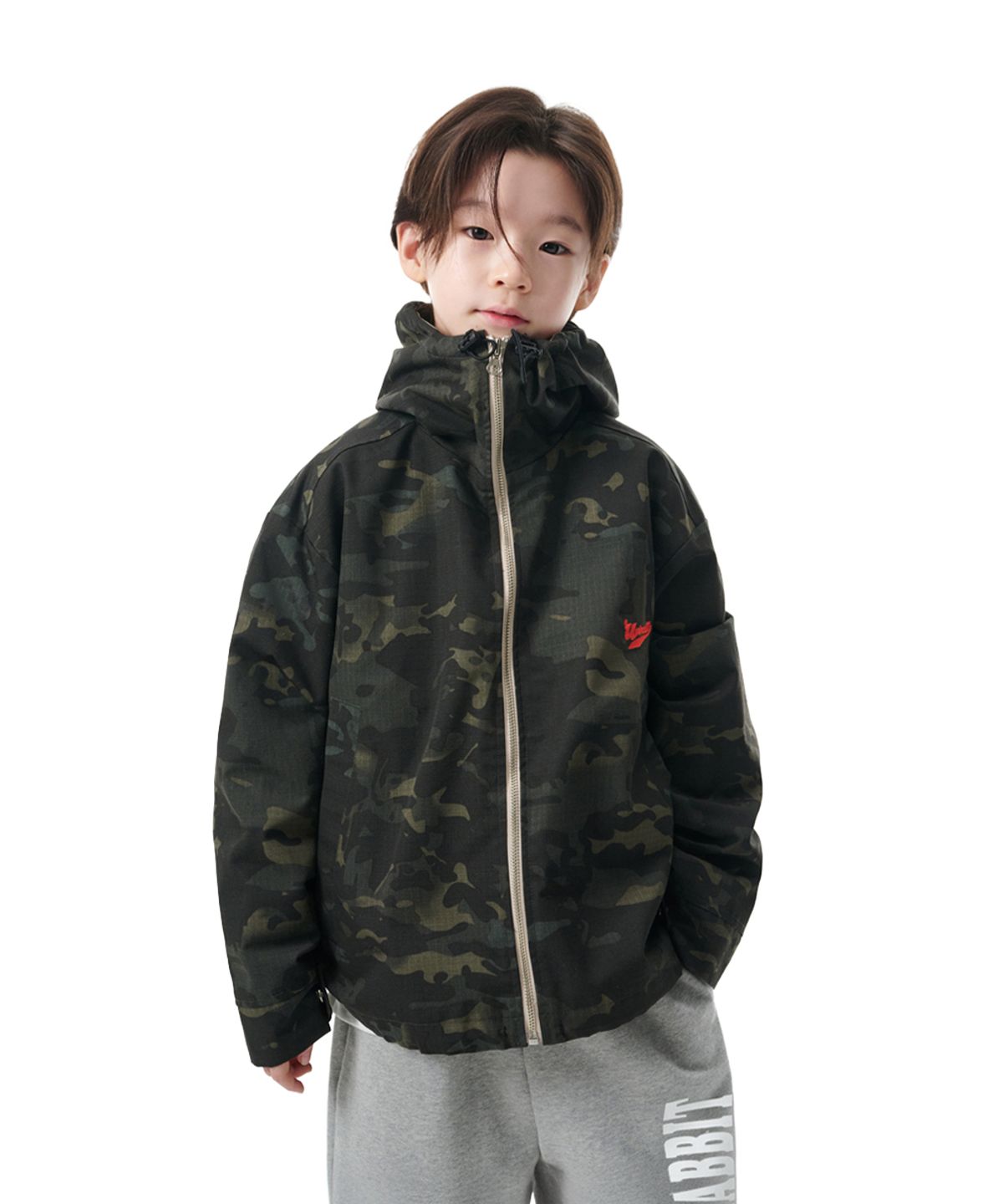 런레빗(RUNRABBIT) Camo Ripstop Jacket