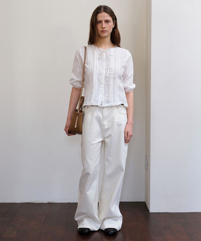 DIA CARPENTER PANTS (IVORY)