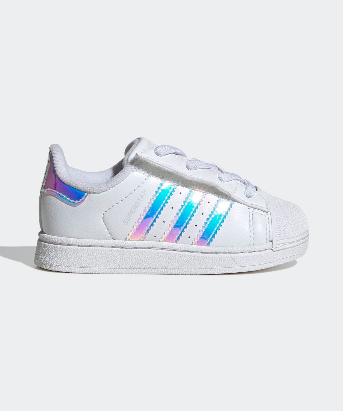 아디다스 키즈(ADIDAS KIDS) 오리지널스 슈퍼스타 II 컴포트 클로저 엘라스틱 레이스 토들러 - 스파클 블루 / JQ1791