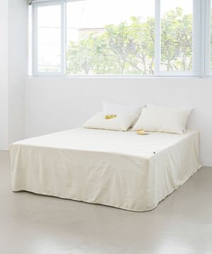 린 방수  홑 침대스커트 SS/Q 4컬러