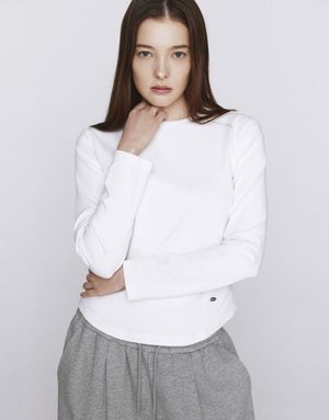 코튼스판 라운드 긴팔티셔츠 326508 [3color]