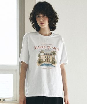 A3577 MAISON DU ARTE 티셔츠_White