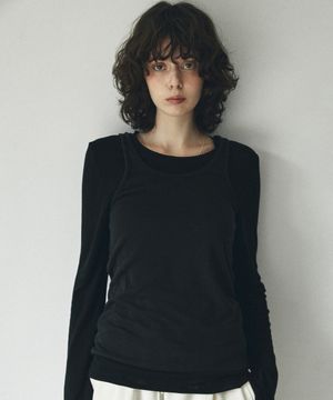 A3580 에어리 슬리브리스_Black