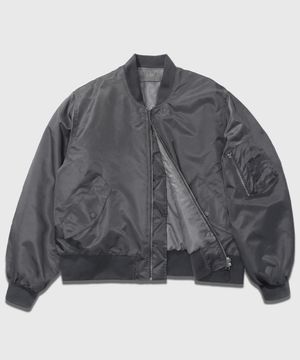 리치 오버 MA-1 자켓 건메탈 YHJK2269