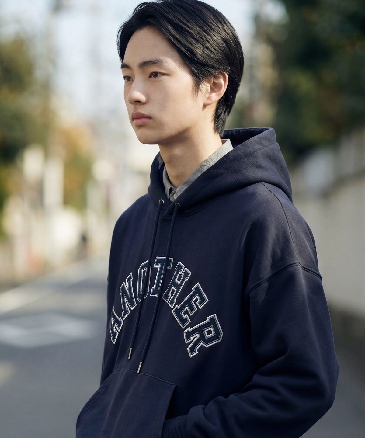 제멋(JEMUT) 어나더데이 후드 네이비 HSHD2688