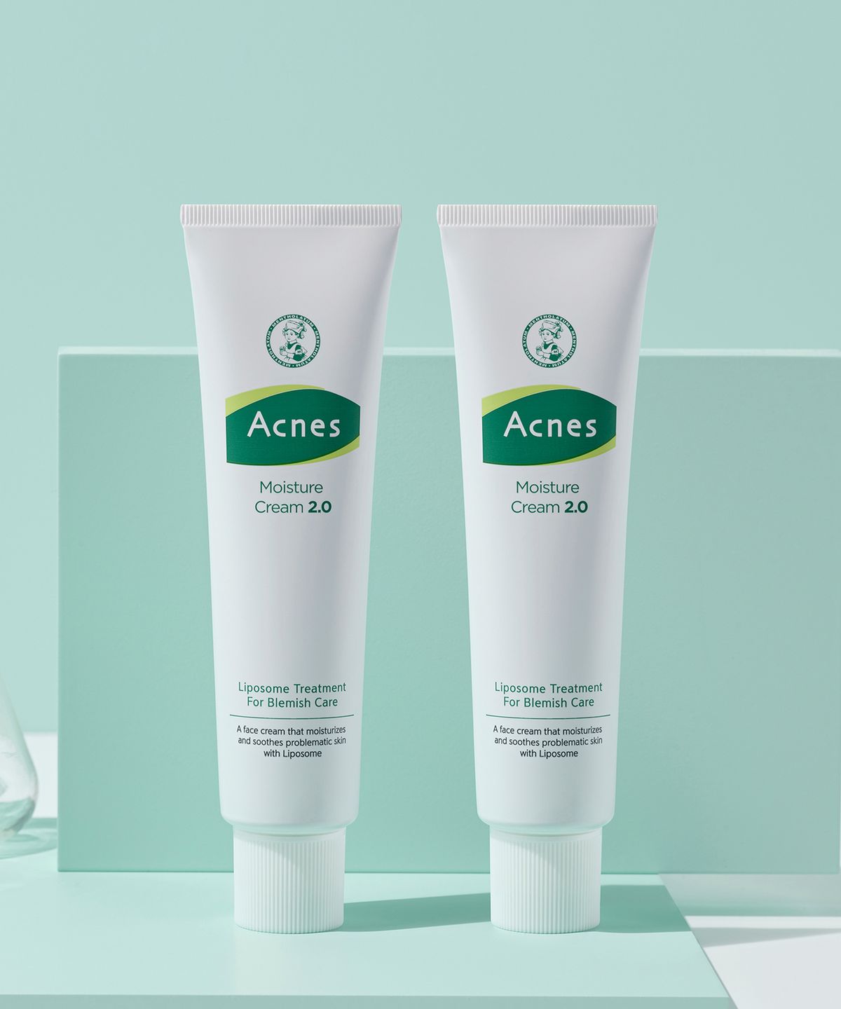 아크네스(ACNES) 2개 x [진정/수분] 모이스처 크림 2.0 60ml