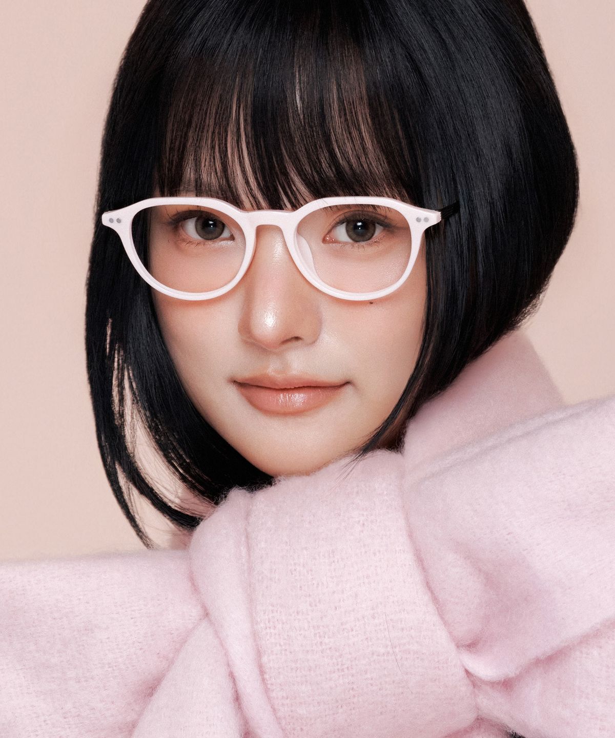 리끌로우(RECLOW) RC X.YOUNG 블루라이트 안경 PINK