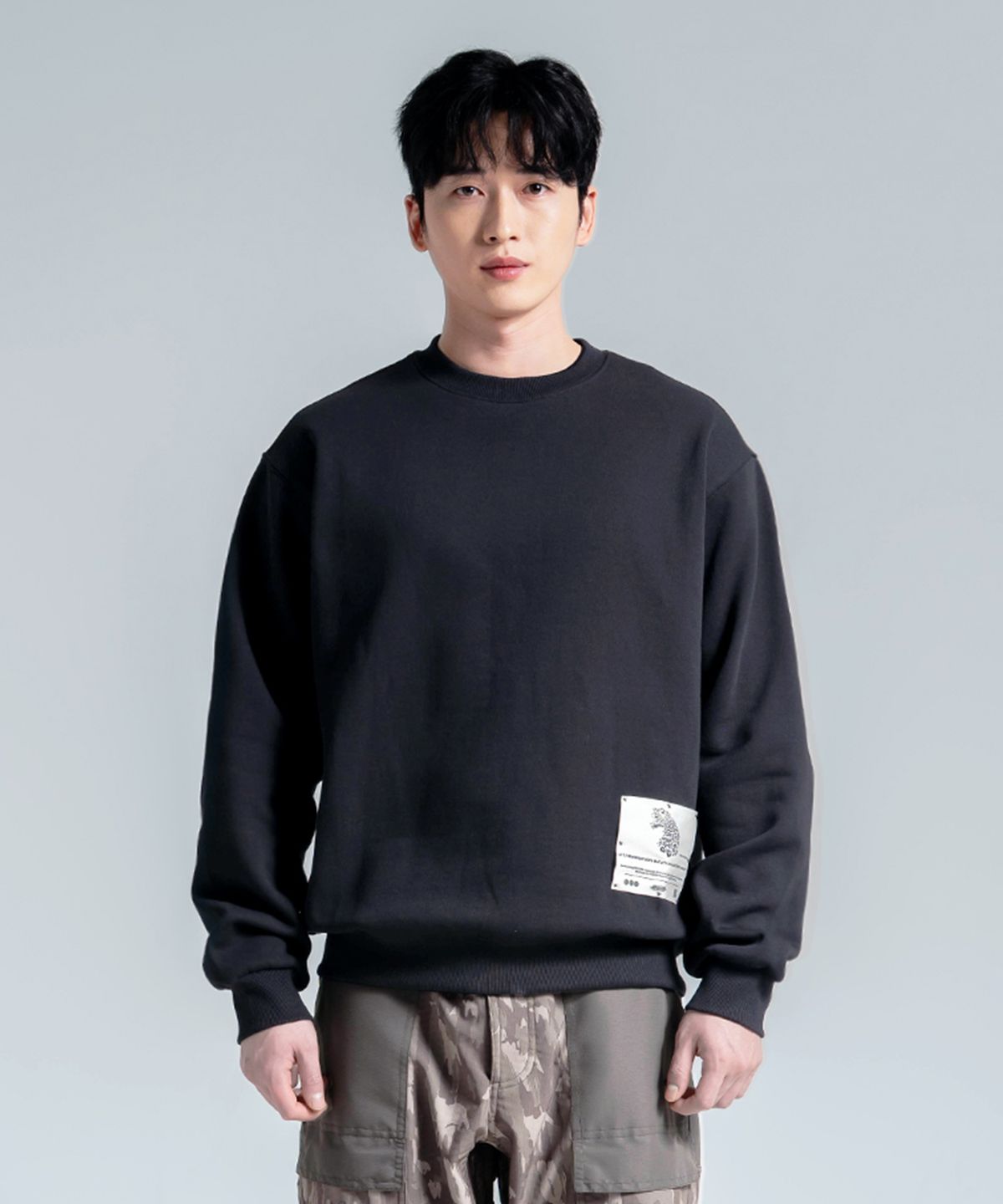 폴루션(POLLUTION) ANIMAL PROJECT SWEAT SHIRT 블랙