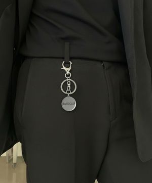 바지 키링 코인 펜던트 써지컬스틸 COIN KEY RING