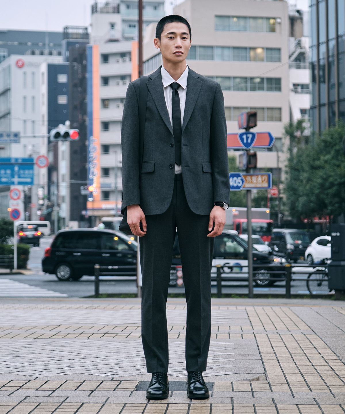 에스티코(STCO) [사계절]사방스판 에센셜 셋업 세트_그레이 (릴렉스핏)_SEJWZ72SET