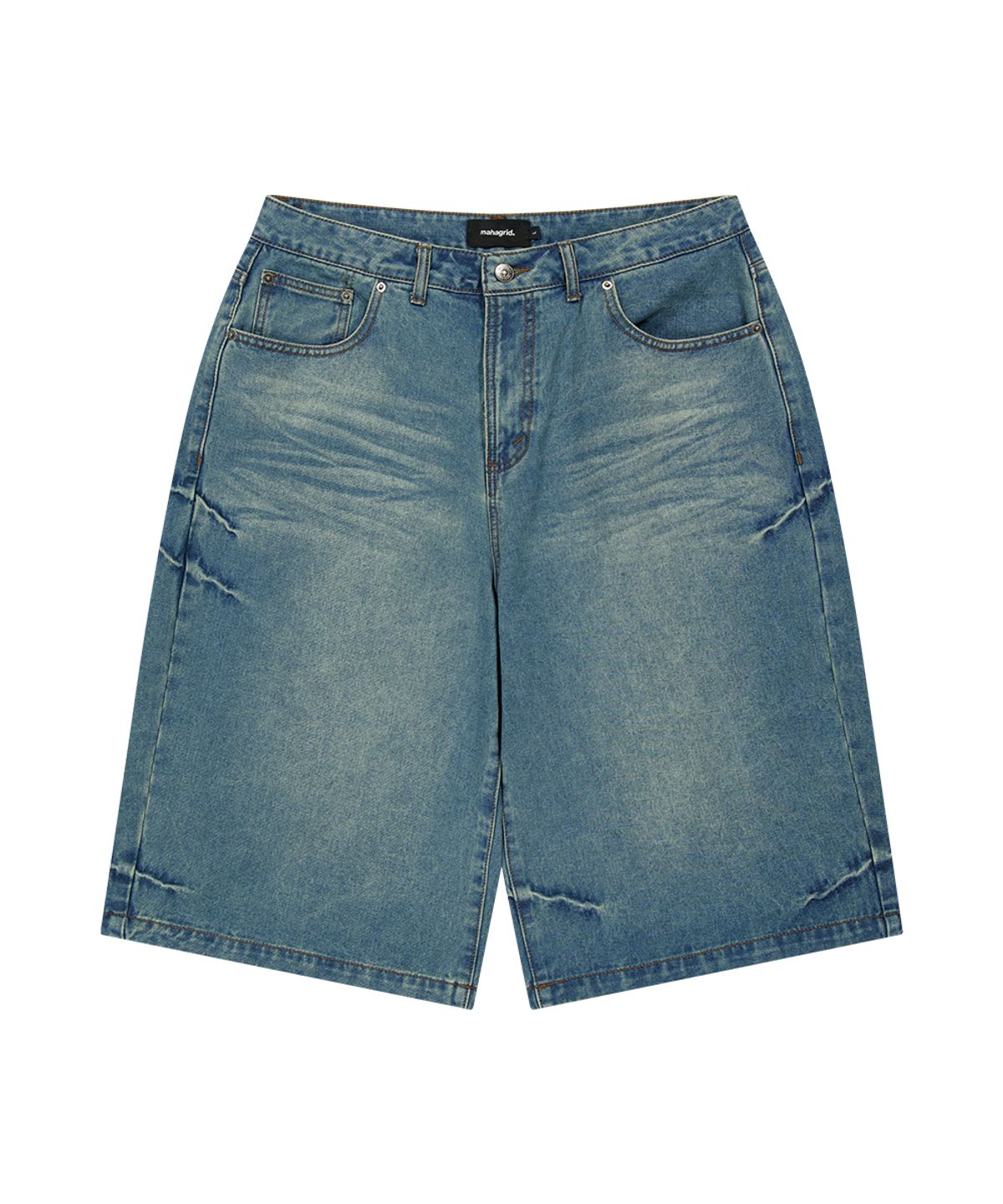 마하그리드(MAHAGRID) BERMUDA DOMINGO DENIM SHORT BLUE(MG2GMMD112A)