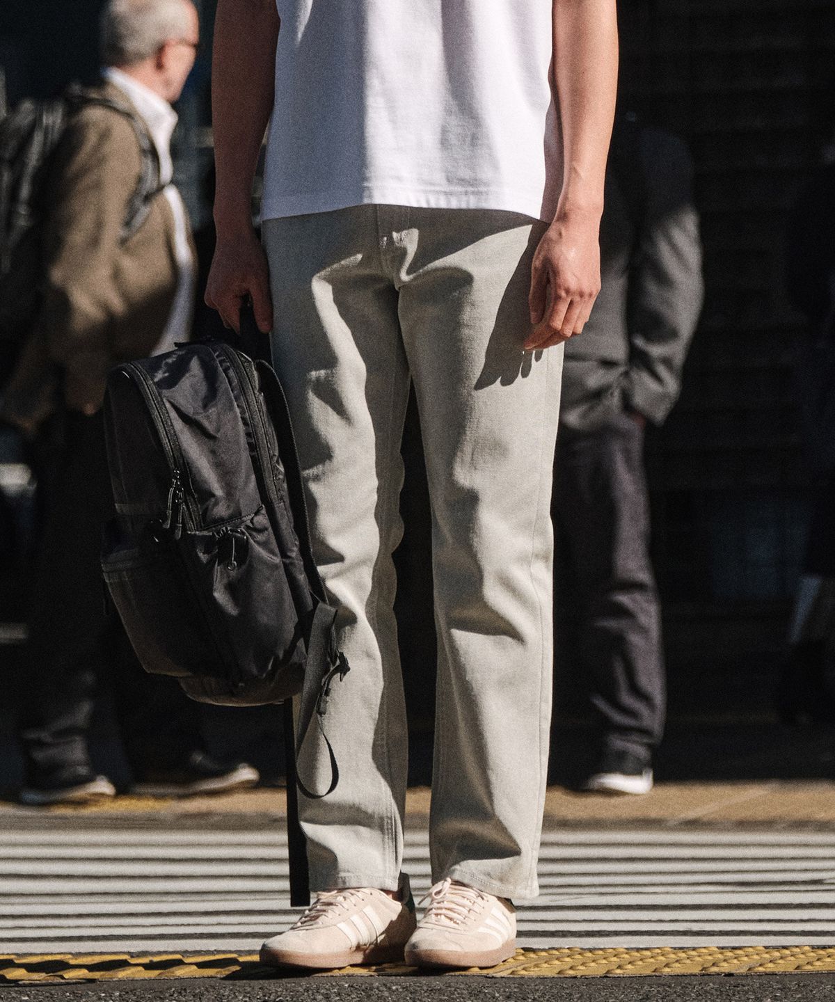 에스티코(STCO) DIEMS 불변 생지 데님 팬츠 그레이 (스트레이트핏)_DDMWZ05CSG