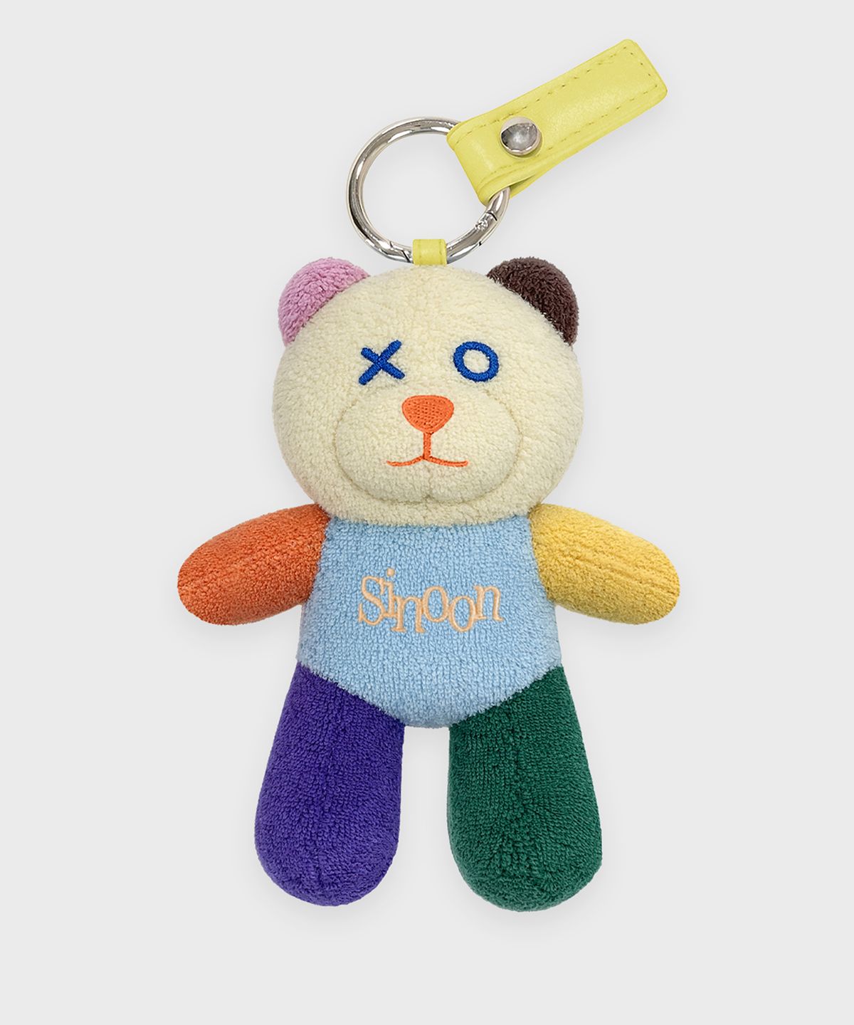 시눈(SINOON) XOXO Nooni Bear Keyring (Ivory)