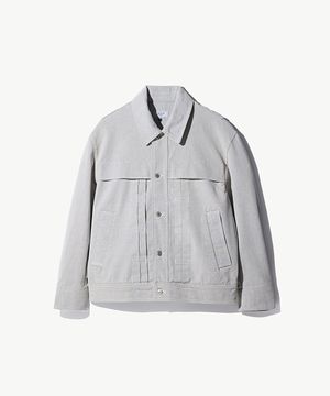 DIEMS 불변 생지 트러커 그레이 (오버핏)_DDJWZ05OSG