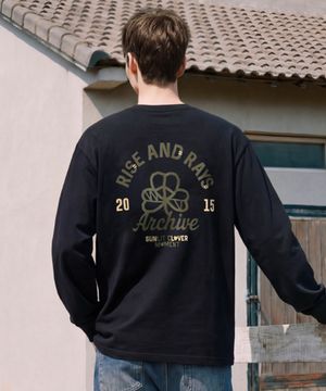 라이즈앤드 긴팔티셔츠 블랙 JILT7852