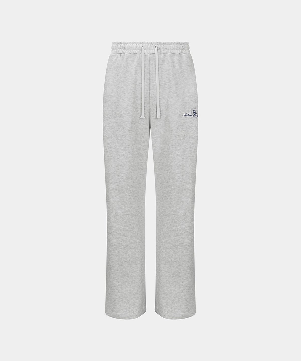 노이스(NOICE) M NOICE STAMP SWEATPANTS - LIGHT GRAY