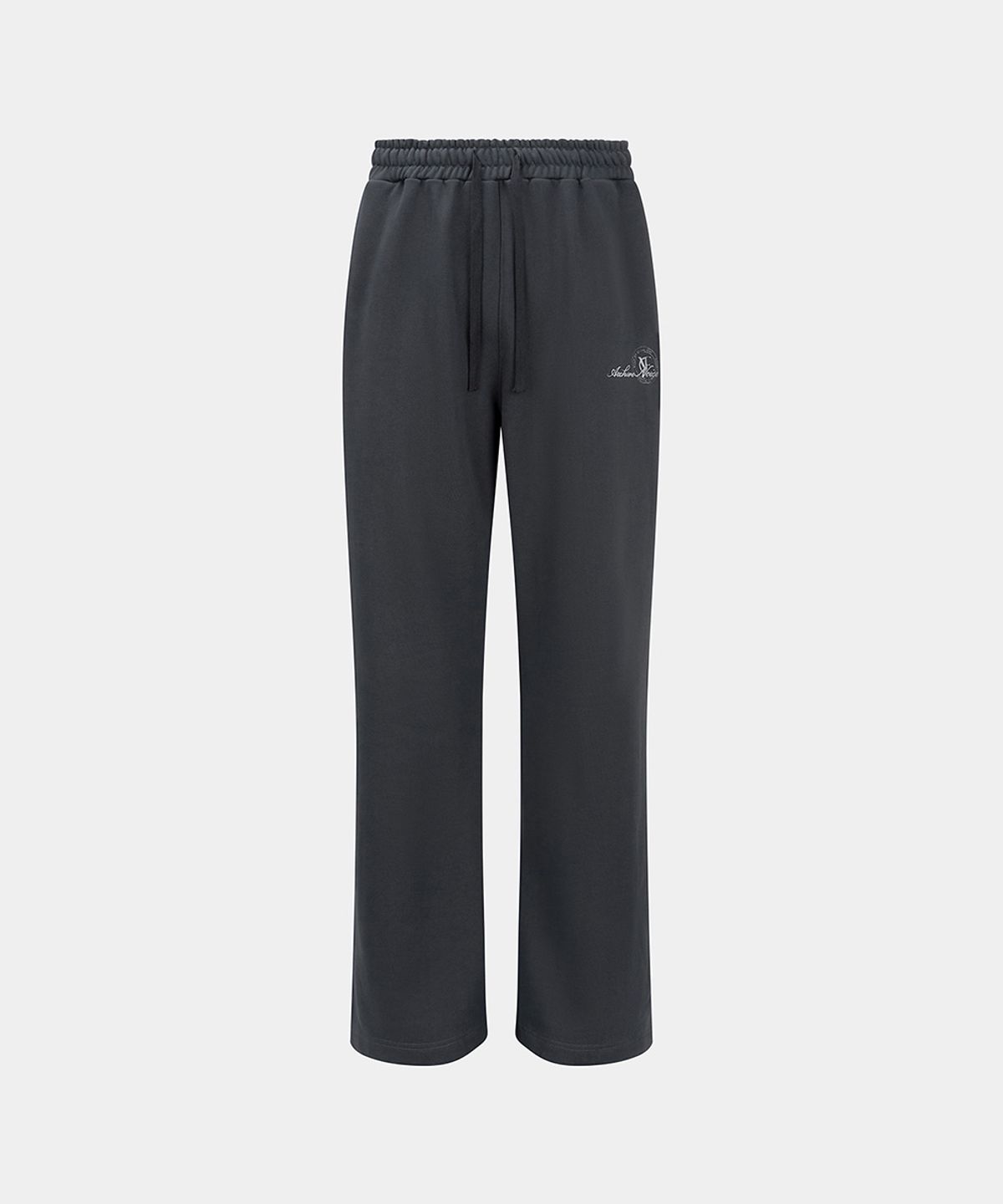 노이스(NOICE) M NOICE STAMP SWEATPANTS - DARK GRAY